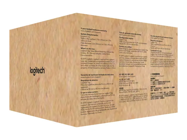 Logitech Tap Table Mount - Kontrollermonteringssett for videokonfe...