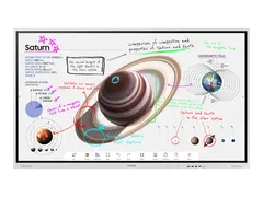 Samsung Flip Pro WM85B - 85&quot; Diagonalklasse WMB Series LED-bakgrunnsbelyst LCD-skjerm interaktiv digital skilting - med pekeskjerm (multiber&#248;rings) - Tizen OS - 4K UHD (2160p) 3840 x 2160 - hvitgr&#229;