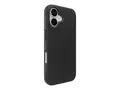 ZAGG Luxe Snap - Baksidedeksel for mobiltelefon MagSafe-samsvar - svart - for Apple iPhone 17
