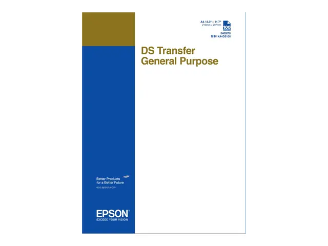 Epson DS Transfer General Purpose - A4 (210 x 297 mm) overføringsp...