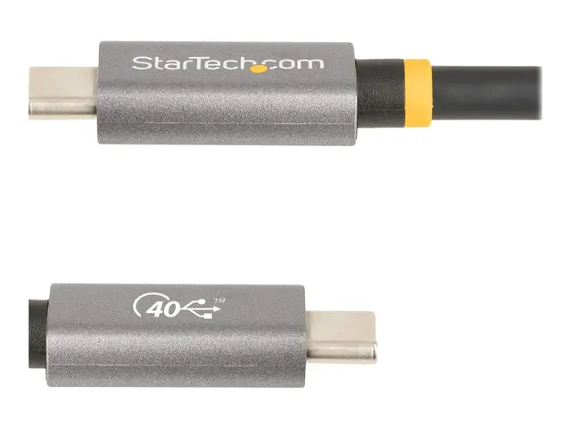 StarTech.com 3ft (1m) USB4 Cable, USB-IF Certified USB-C 40 Gbps, ...
