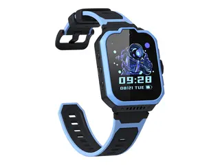 ZTE K1 Pro - Smartklokke med stropp silikon - display 1.83" - Wi-Fi, LTE - 4G - 2 megapiksel kamera