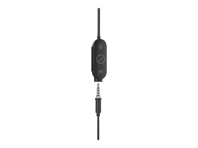 Logitech Zone Wired Earbuds - Hodesett - i øret - kablet - 3,5 mm ...