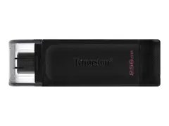 Kingston DataTraveler 70 - USB-flashstasjon 256 GB - USB-C 3.2 Gen 1