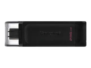 Kingston DataTraveler 70 - USB-flashstasjon 256 GB - USB-C 3.2 Gen 1
