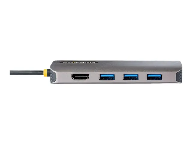 StarTech.com USB C Multiport Adapter, 4K 60Hz HDMI Video, 3 Pt 5Gb...