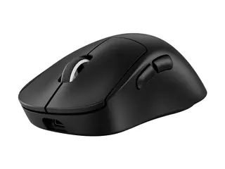 Logitech G PRO X SUPERLIGHT 2 DEX - Mus - ergonomisk gaming - h&#248;yrehendt - optisk - 5 knapper - tr&#229;dl&#248;s, kablet - 2.4 GHz, USB - svart