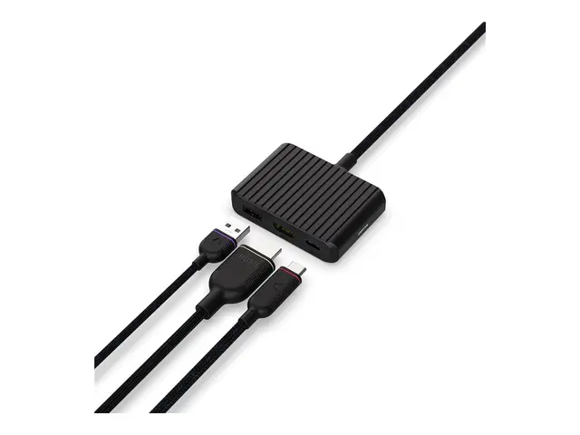 UNISYNK 3 Port Hub V2 - Dokkingstasjon USB-C HDMI