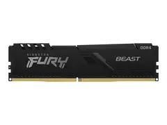 Kingston FURY Beast - DDR4 - sett 32 GB: 2 x 16 GB - DIMM 288-pin - 1600 MHz / PC4-25600 - ikke-bufret