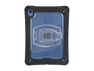 NutKase - Baksidedeksel for nettbrett - robust svart, blank - for Apple 10.9-inch iPad (10. generasjon); iPad (A16)
