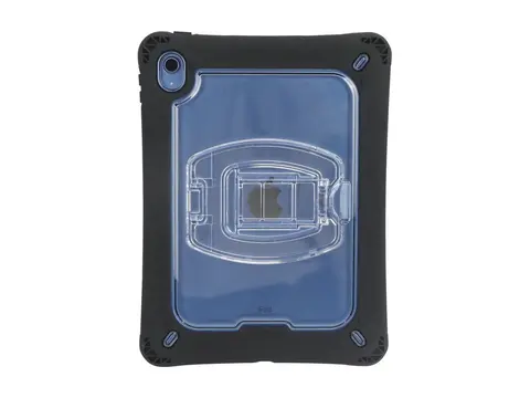 NutKase - Baksidedeksel for nettbrett - robust svart, blank - for Apple 10.9-inch iPad (10. generasjon); iPad (A16)