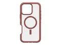 OtterBox Defender Series XT - Baksidedeksel for mobiltelefon robust - MagSafe-samsvar - mursteinsr&#248;d - for Apple iPhone 16 Pro Max