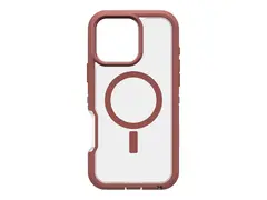 OtterBox Defender Series XT - Baksidedeksel for mobiltelefon robust - MagSafe-samsvar - mursteinsr&#248;d - for Apple iPhone 16 Pro Max