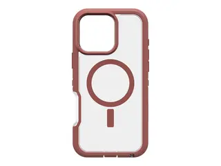OtterBox Defender Series XT - Baksidedeksel for mobiltelefon robust - MagSafe-samsvar - mursteinsrød - for Apple iPhone 16 Pro Max