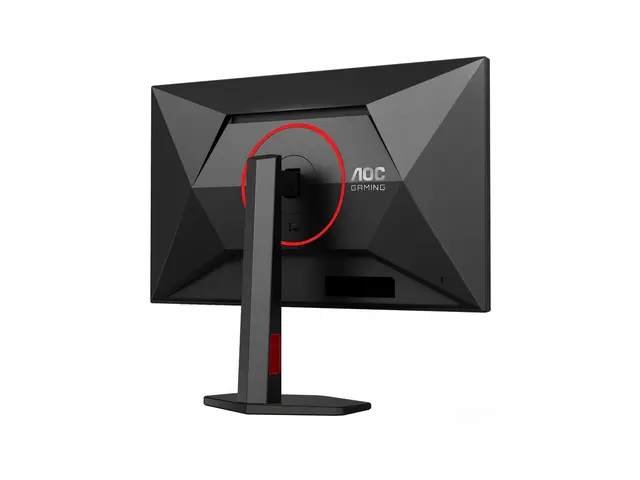 AOC Gaming 27G4ZR - G4 Series - LED-skjerm gaming - 27" - 1920 x 1080 Full HD (1080p) @ 240 Hz - Fast IPS - 350 cd/m² - 1000:1 - HDR10 - 0.3 ms - 2xHDMI, DisplayPort - svart, rød 