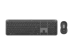 Logitech Signature Slim Combo MK950 for Business Tastatur- og mussett - tr&#229;dl&#248;s - Bluetooth 5.1 LE - QWERTY - Nordisk - grafitt