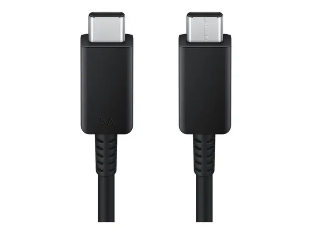 Samsung EP-DX510 - USB-kabel USB-C (hann) til USB 2.0 5 A 1.8 m svart