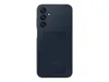 Samsung EF-OA256 - Baksidedeksel for mobiltelefon termoplast-polyuretan (TPU) - bl&#229;svart - for Galaxy A25