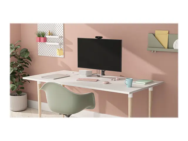 Logitech Logi Dock for UC - Dokkingstasjon - USB-C - HDMI, DP - Bl...