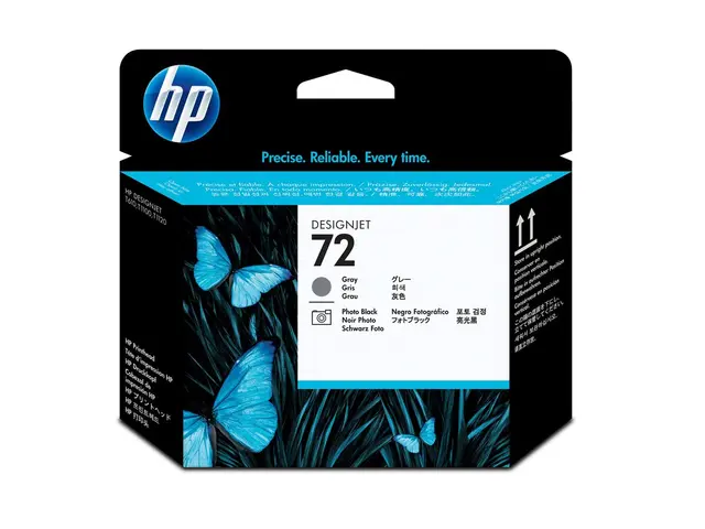 HP 72 - Grå, fotosort skriverhode for DesignJet T1100, T1100ps, T1...