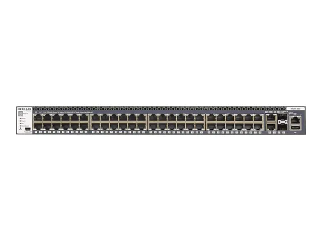 NETGEAR M4300-52G - Switch - L3 - Styrt - 2 x 10/100/1000/10000 + ...