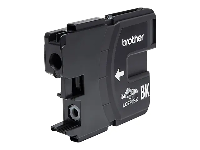 Brother LC980BK - Svart - original - blekkpatron - for Brother DCP...