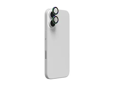 ZAGG InvisibleShield Premium GL - Linsebeskytter for mobiltelefon iriserende - for Apple iPhone 16, 16 Plus, 17