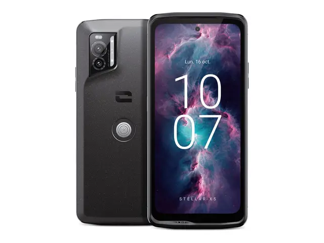 Crosscall Stellar X5 - Svart - 128 GB 