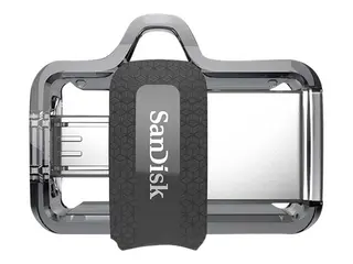 SanDisk Ultra Dual - USB-flashstasjon - 32 GB USB 3.0 / micro USB