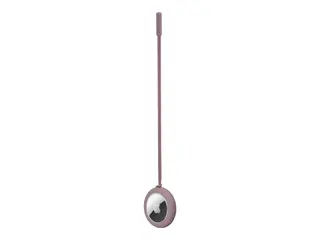 dbramante1928 Greenland - Sikker holder med stropp for tapfri Bluetooth-tag rosa sand - for Apple AirTag
