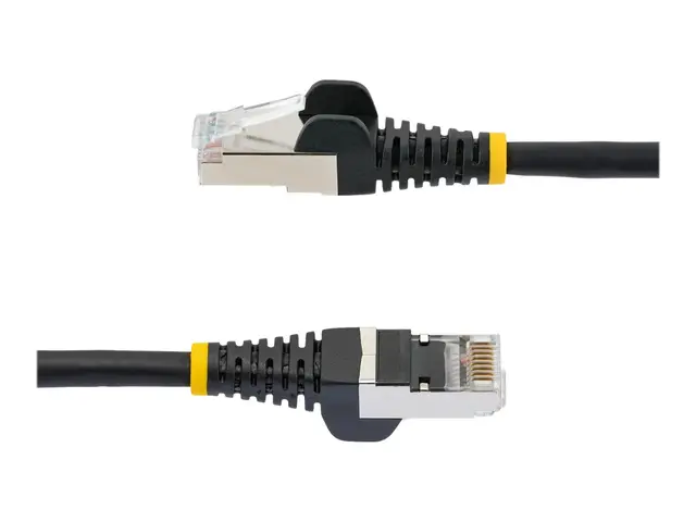 StarTech.com 1.5m CAT6a Ethernet Cable - Black Low Smoke Zero Halo...