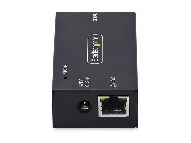 StarTech.com Serial to Ethernet Adapter, IP LAN RS232 DB9 Converte...