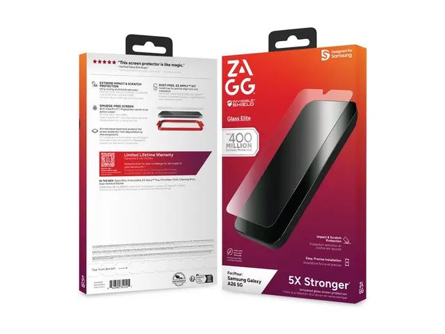 ZAGG InvisibleShield Glass Elite - Skjermbeskyttelse for mobiltele...