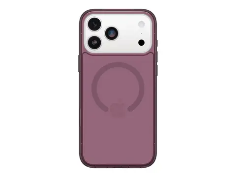 OtterBox Symmetry Series Clear Baksidedeksel for mobiltelefon - MagSafe-samsvar - polykarbonat, termoplastisk elastomer (TPE) - purple mystery (clear) - for Apple iPhone 17 Pro Max