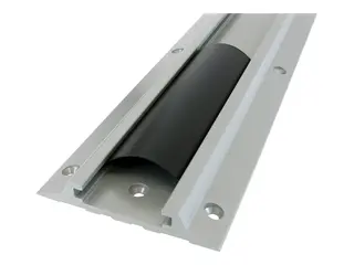 Ergotron - Monteringskomponent (veggspor 10", kanaldekke) aluminium - for P/N: 45-353-026, 45-354-026, 80-063-200, 80-105-064, 80-107-200, 97-468-202