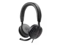 Dell Pro Wired ANC Headset WH5024 - Hodesett on-ear - kablet - aktiv st&#248;ydemping - USB-C - Certified for Microsoft Teams, Zoom Certified