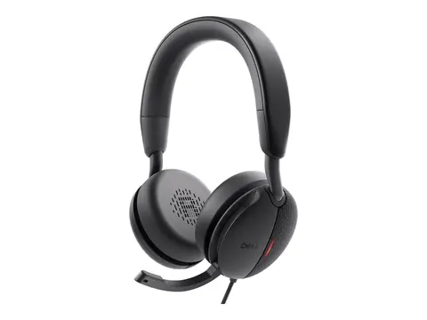 Dell Pro Wired ANC Headset WH5024 - Hodesett on-ear - kablet - aktiv støydemping - USB-C - Certified for Microsoft Teams, Zoom Certified