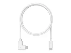Compulocks 6ft Charge &amp; Data USB-C to USB-C 90-Degree Cable Right Angle USB type C-kabel - 24 pin USB-C til 24 pin USB-C - 1.83 m
