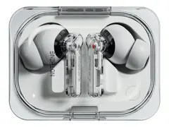 Nothing ear (a) - True wireless-hodetelefoner med mikrofon i øret - Bluetooth - aktiv støydemping - hvit