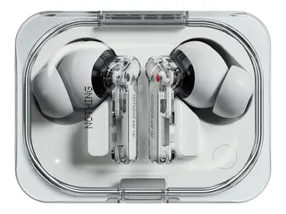 Nothing ear (a) - True wireless-hodetelefoner med mikrofon i øret - Bluetooth - aktiv støydemping - hvit