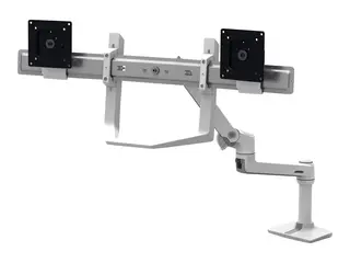 Ergotron LX - Monteringskomponent (håndtak) dobbeldirekte - hvit - armmonterbar - for P/N: 45-489-216