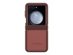 OtterBox Defender Series XT - Baksidedeksel for mobiltelefon robust - polykarbonat, termoplastisk elastomer (TPE) - mursteinsr&#248;d - for Samsung Galaxy Z Flip6