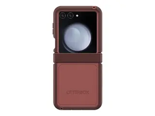 OtterBox Defender Series XT - Baksidedeksel for mobiltelefon robust - polykarbonat, termoplastisk elastomer (TPE) - mursteinsr&#248;d - for Samsung Galaxy Z Flip6