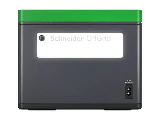 Schneider OffGrid 500 - Bærbar strømstasjon LCD, litium-ion, 2 CEE...