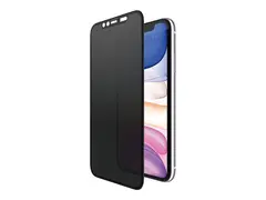 PanzerGlass CamSlider Dual Privacy - Skjermbeskyttelse for mobiltelefon glass - med personvernsfilter - svart - for Apple iPhone 11, XR