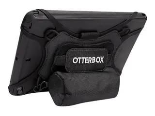 OtterBox Utility Series Latch - Baksidedeksel for nettbrett med tilbeh&#248;rspose - svart - 10&quot;