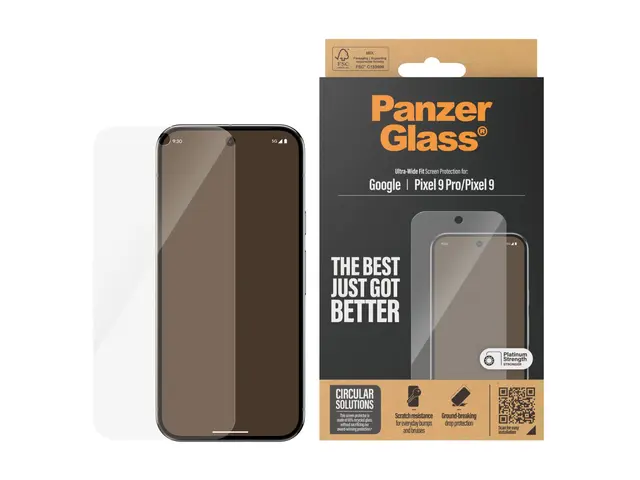 PanzerGlass - Skjermbeskyttelse for mobiltelefon ultrabred passfor...