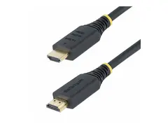StarTech.com 3m (10ft) Premium Certified High Speed HDMI Cable, 4K60Hz Premium High Speed - HDMI-kabel med Ethernet - HDMI hann til HDMI hann - 3 m - svart - passiv, 4K 60Hz støtte