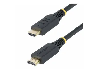 StarTech.com 3m (10ft) Premium Certified High Speed HDMI Cable, 4K60Hz Premium High Speed - HDMI-kabel med Ethernet - HDMI hann til HDMI hann - 3 m - svart - passiv, 4K 60Hz støtte