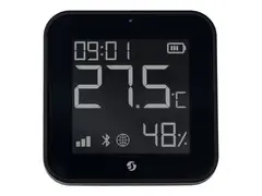 Shelly BLU - Flerformålssensor - trådløs 802.15.4, Bluetooth 5.0, ZigBee 3.0 - 2405 - 2480 Mhz, 2402 - 2480 Mhz - svart